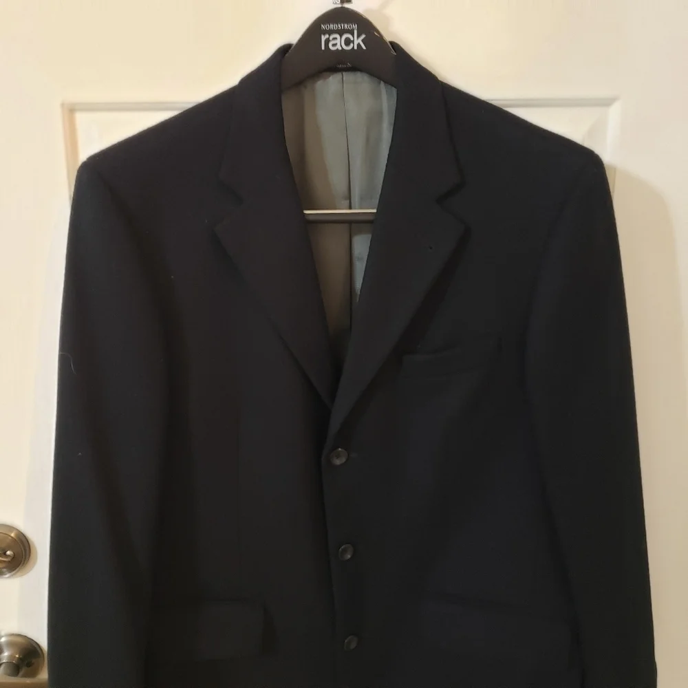 Oscar de la Renta Black Men's Blazer Size 40